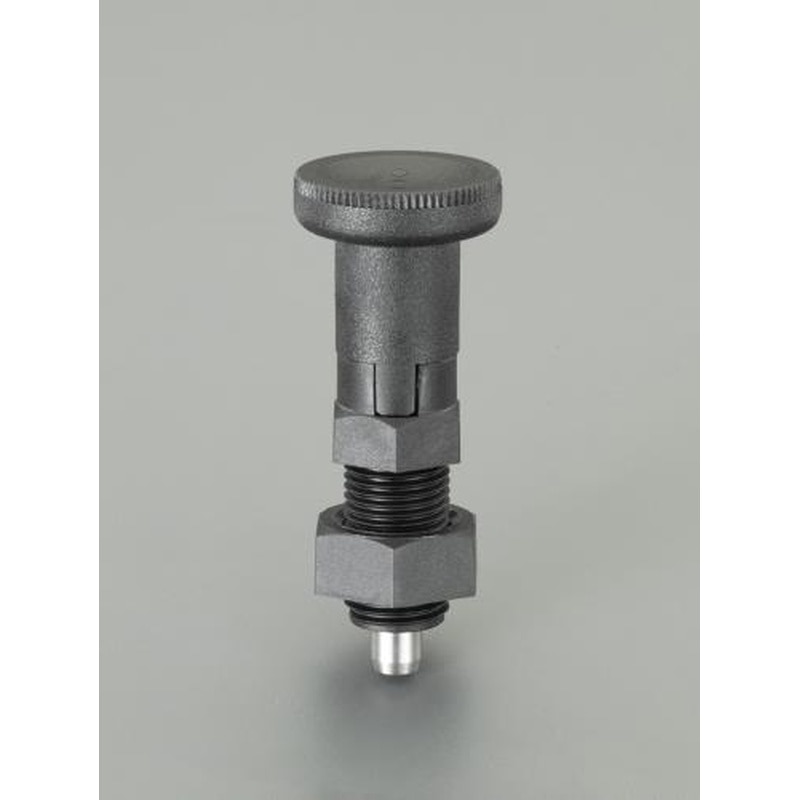 エスコ EA948DD-113 M16x26mm［ダブルナット]インデックスプランジャー/樹脂製 1個（ご注文単位1個）【直送品】