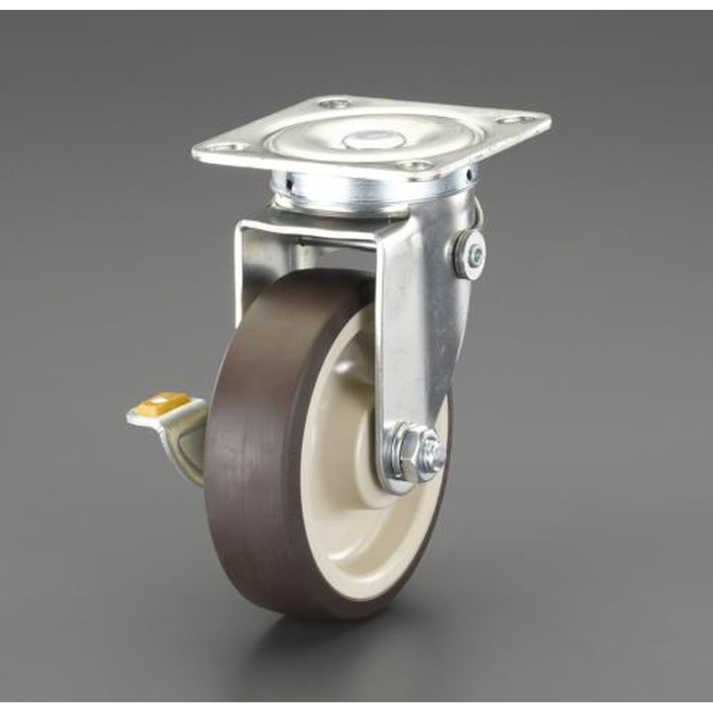 エスコ EA986PN-6 150mmキャスター(自在・固定切替式) 1個（ご注文単位1個）【直送品】