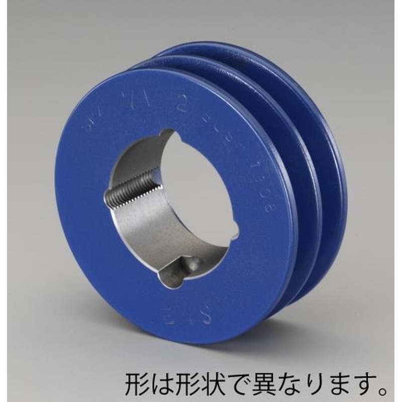エスコ EA968A-108 175mm［2本構]Vプーリー(B) 1個（ご注文単位1個）【直送品】
