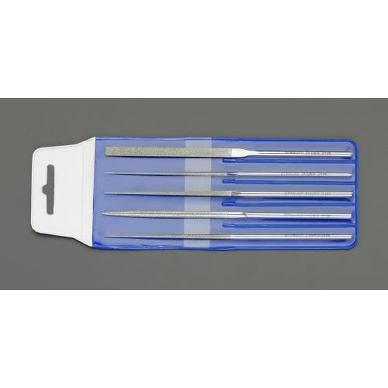 エスコ EA826VB-1 140mmダイヤモンドやすり(精密・5種・5本組) 1個（ご注文単位1個）【直送品】