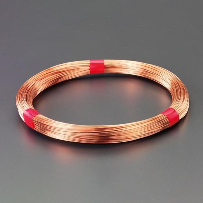 エスコ EA951AF-1.2A 1.2mmx90m/#18軟銅線(1kg) 1個(ご注文単位1個)【直送品】