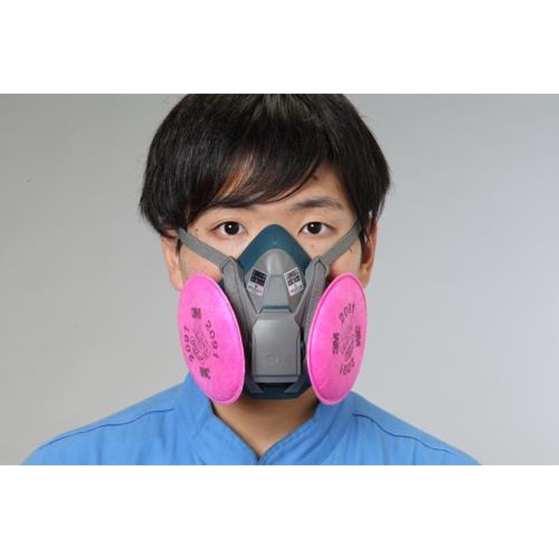 エスコ EA800NF-2[RL3]防塵マスク(M) 1個（ご注文単位1個）【直送品】