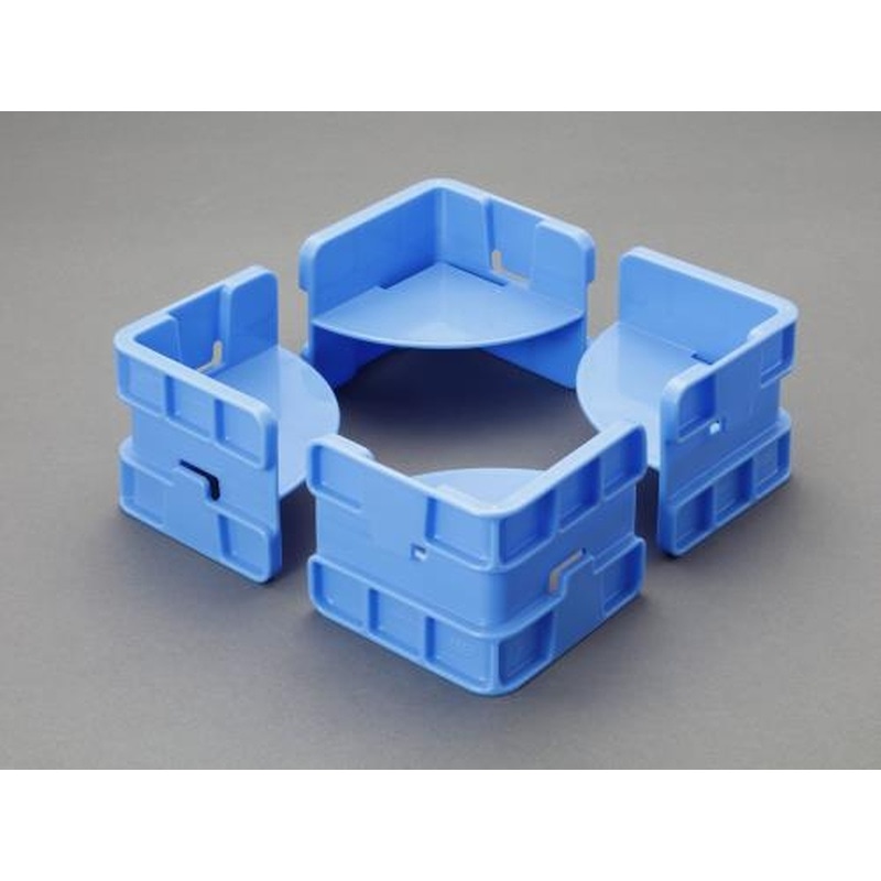 エスコ EA985PL-1 100x100x90mm荷崩れ防止用コーナー(4個) 1個（ご注文単位1個）【直送品】