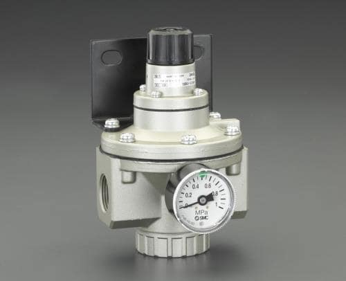 エスコ EA153SR-58 Rc 1 パイロット式エアーレギュレーター(ブラケット付) 1個 （ご注文単位1個）【直送品】