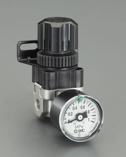 エスコ EA153SR-71 Rc 1/8[小形] エアーレギュレーター(ブラケット付) 1個 （ご注文単位1個）【直送品】