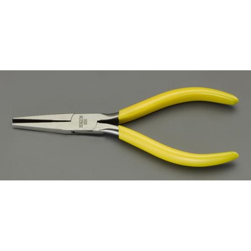 エスコ EA537HA-4 140mm精密プライヤー(フラット/ギザ付) 1個（ご注文単位1個）【直送品】