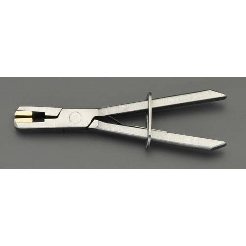 エスコ EA537HD-6 130mm精密プライヤー(時計修理用) 1個(ご注文単位1個)【直送品】