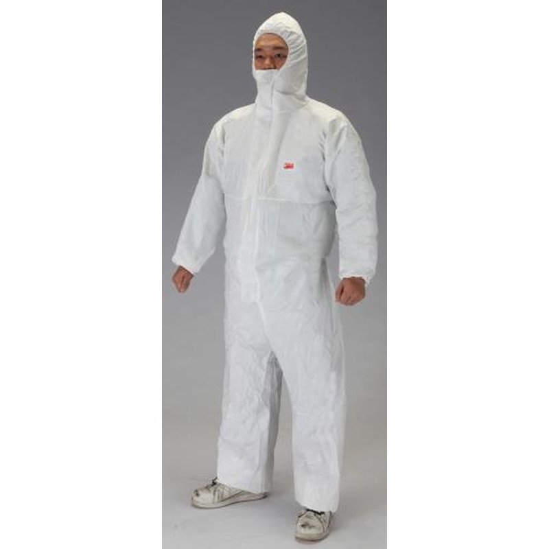 エスコ EA996BA-1[M]防護服(使い捨て/耐油性) 1個（ご注文単位1個）【直送品】