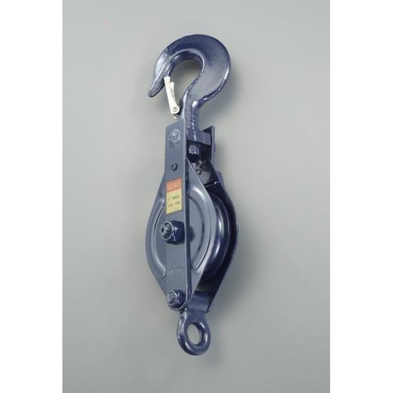 エスコ EA987HK-45 150mm/1.5tonフック付滑車 1個（ご注文単位1個）【直送品】