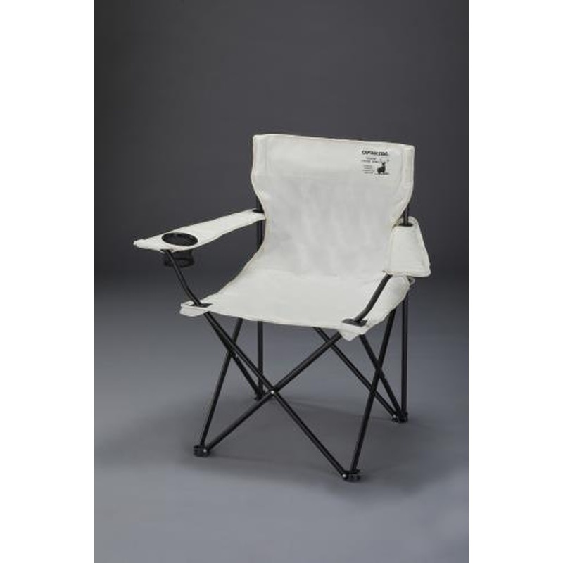 エスコ EA913YD-52 820x510x800mmチェアー(ポータブル/アイボリー) 1個（ご注文単位1個）【直送品】