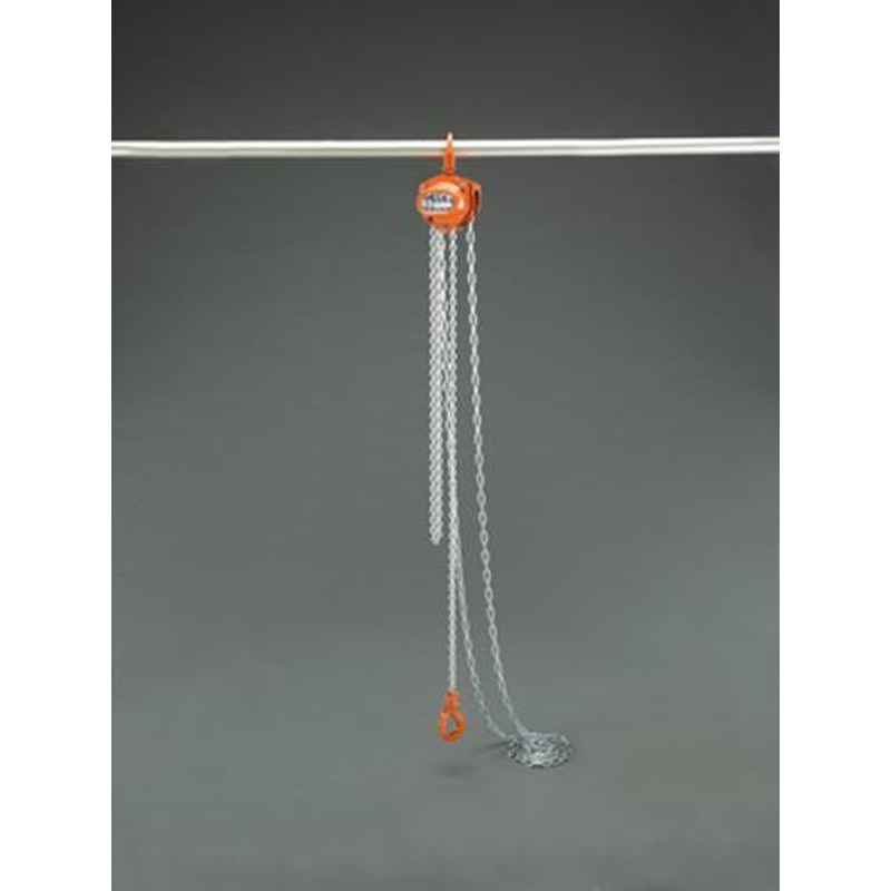 エスコ EA987CJ-8 0.5tonx8.0mチェーンブロック 1個（ご注文単位1個）【直送品】