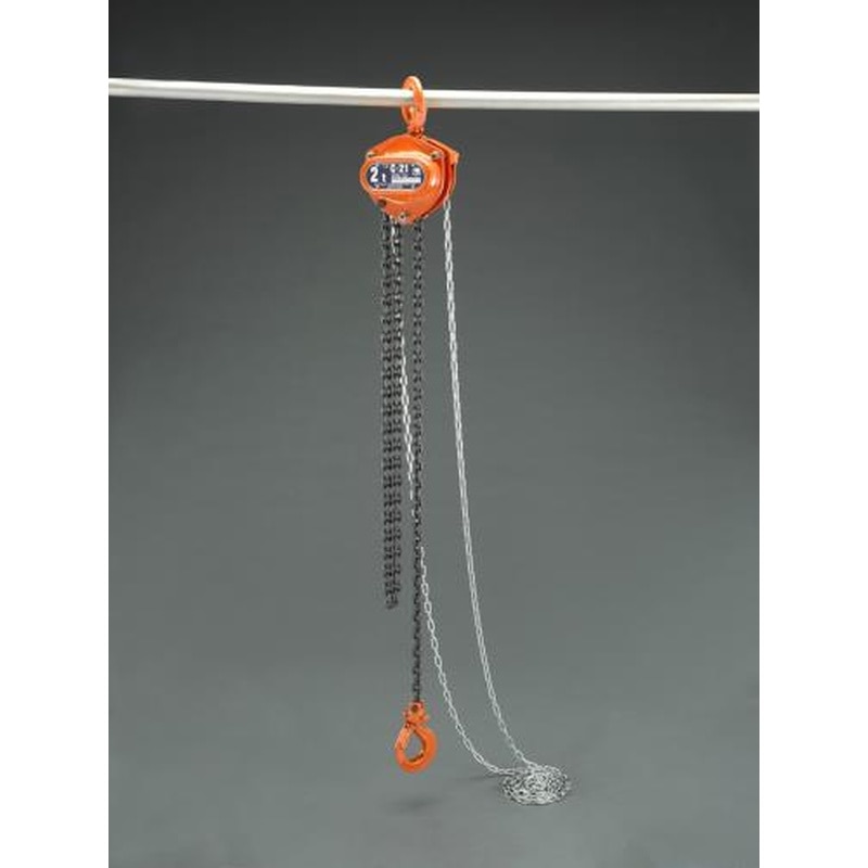 エスコ EA987cm-8 2.0tonx8.0mチェーンブロック 1個（ご注文単位1個）【直送品】