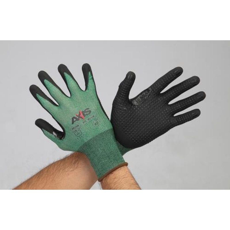 エスコ EA354HA-22[L]手袋(耐切創/ニトリルゴムコーティング) 1個（ご注文単位1個）【直送品】