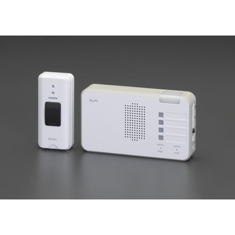 エスコ EA864BB-81 受信器+防雨型押しボタン送信器セット 1個(ご注文単位1個)【直送品】