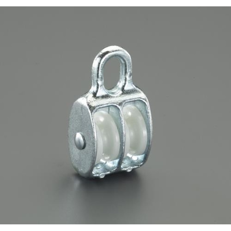 エスコ EA987HK-21 20mm/2車ナイロンプーリー 1個(ご注文単位1個)【直送品】