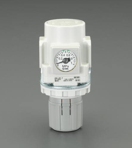 エスコ EA153SR-11 Rc 1/8エアレギュレーター 1個 （ご注文単位1個）【直送品】