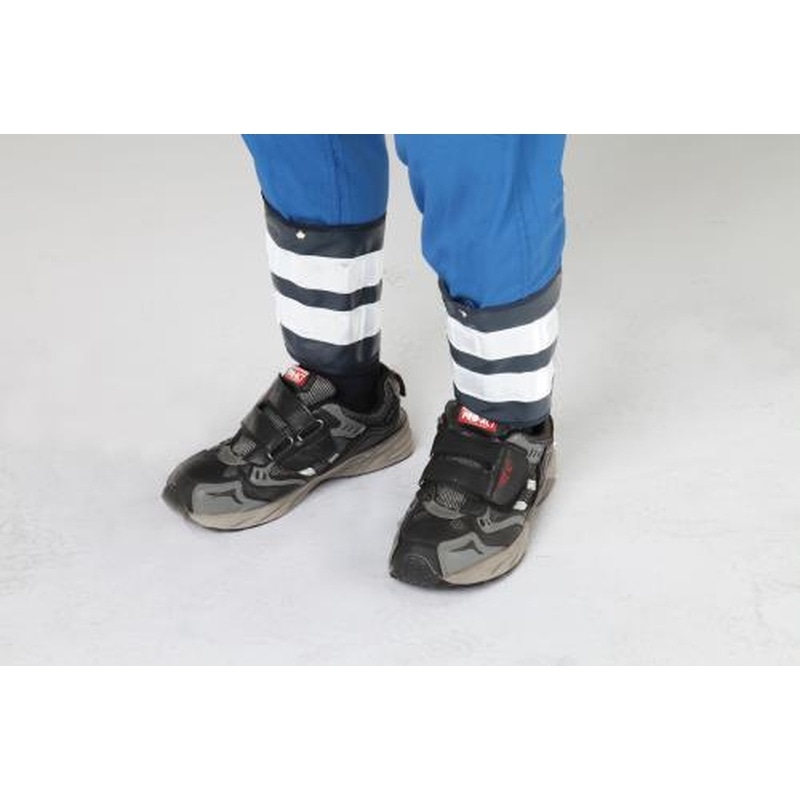 エスコ EA355KK-16 脚絆(反射材付/2枚) 1個（ご注文単位1個）【直送品】