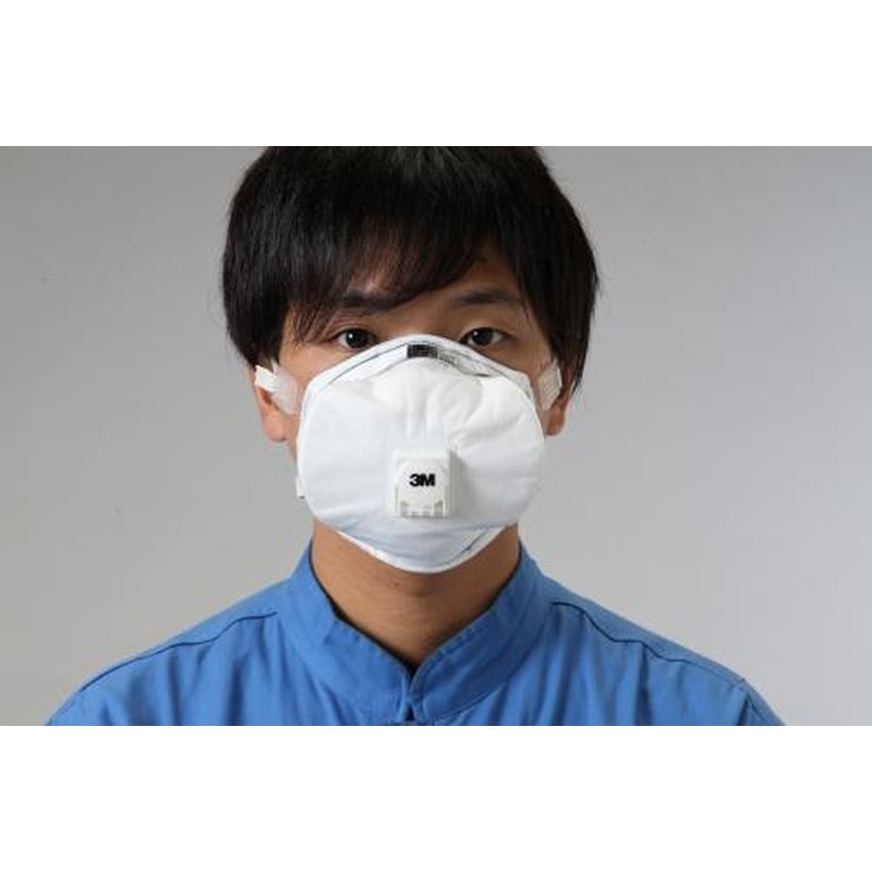 エスコ EA800NC-1[DS3]マスク(防塵用/排気弁付/5枚) 1個（ご注文単位1個）【直送品】