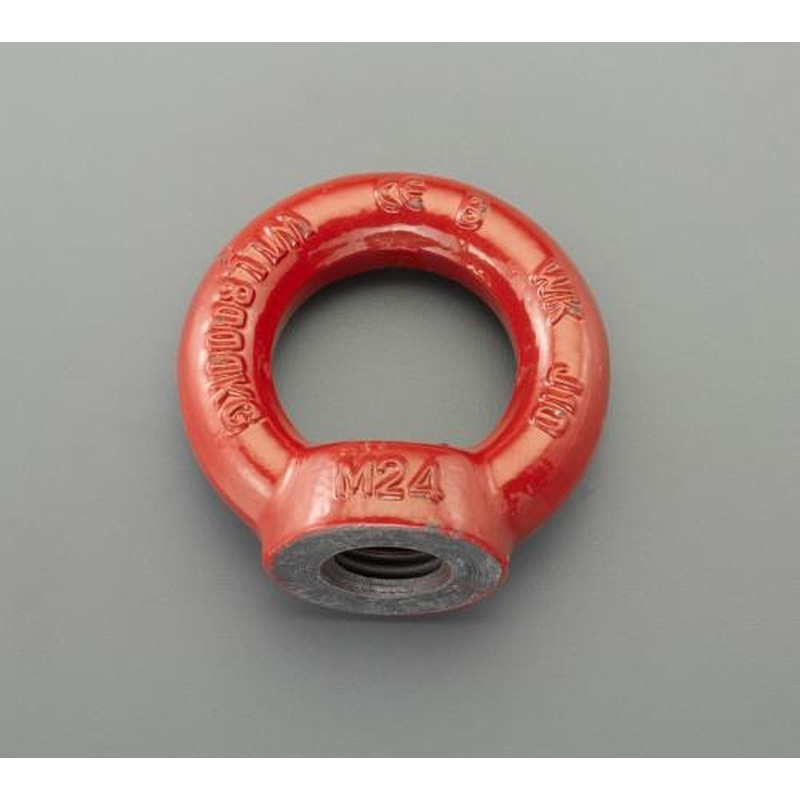 エスコ EA638ST-10 M42アイナット(高純度・熱処理スチール製) 1個(ご注文単位1個)【直送品】