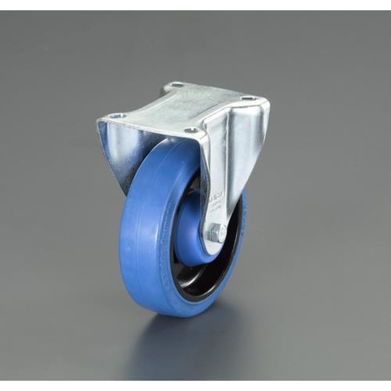 エスコ EA986HE-51 100mmキャスター(固定金具) 1個（ご注文単位1個）【直送品】