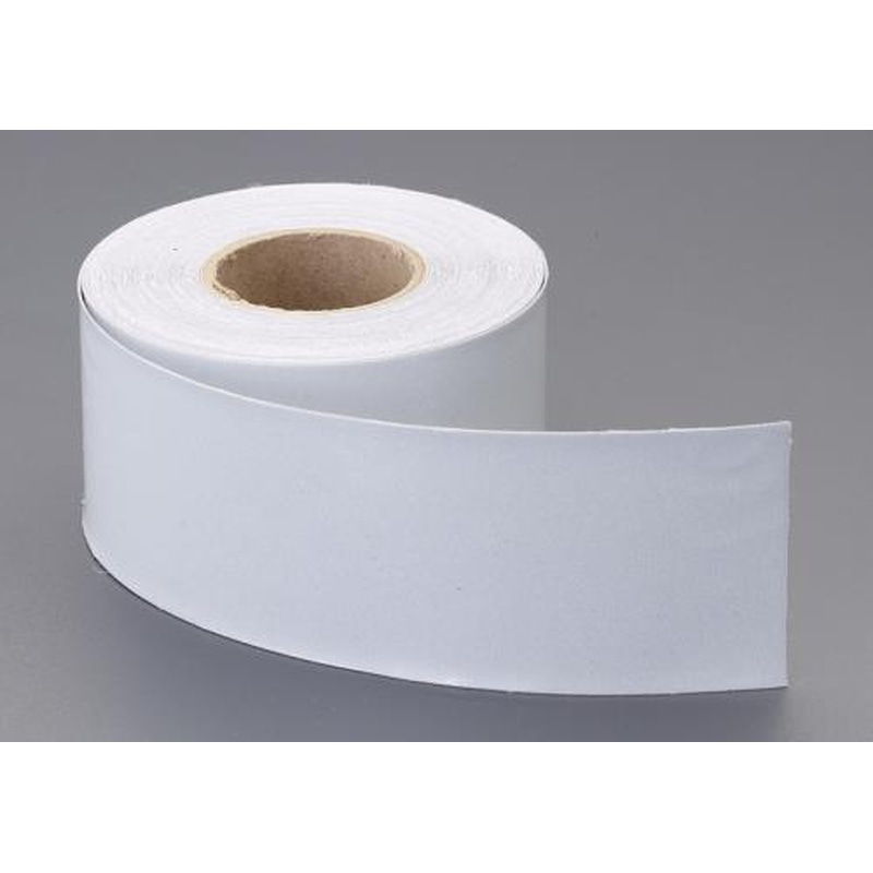 エスコ EA911AR-48 50mmx10m/0.4mm反射シート(シルバー) 1個（ご注文単位1個）【直送品】