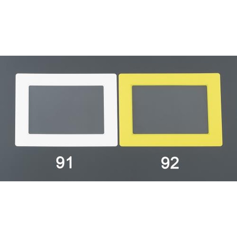 エスコ EA983BB-91 312x398mm路面区画標識(A4/白) 1個（ご注文単位1個）【直送品】