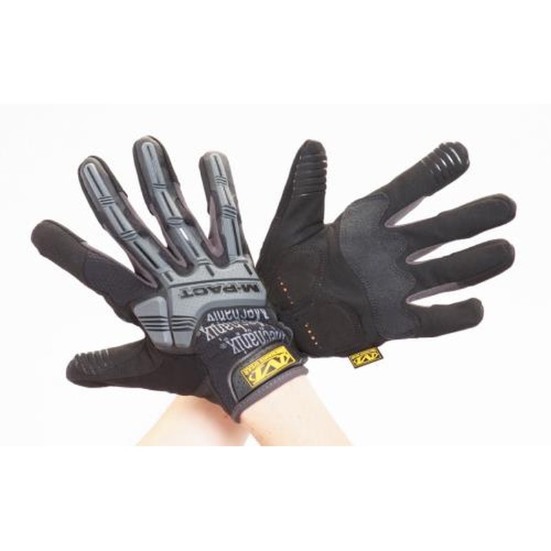 エスコ EA353BW-74[LL]メカニクスグローブ(合成革/黒) 1個（ご注文単位1個）【直送品】