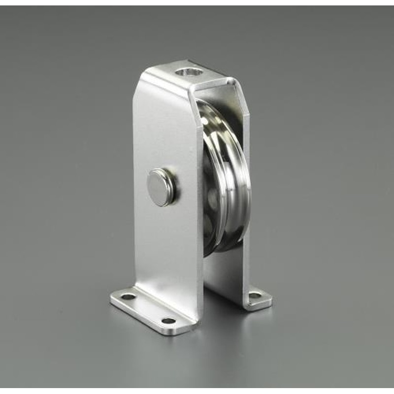 エスコ EA987SR-63 57mm縦型固定滑車(ステンレス製) 1個（ご注文単位1個）【直送品】