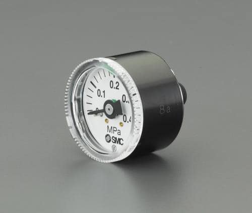 エスコ EA729A-3 R1/8/0-0.7MPa 圧力計 1個 （ご注文単位1個）【直送品】
