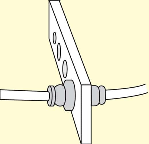 エスコ EA425WG-12 12mm ユニオン(隔壁/ステンレス製) 1個 (ご注文単位1個)【直送品】