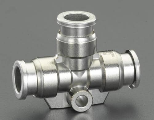 エスコ EA425WH-10 10mm ユニオン(ティーズ/ステンレス製) 1個 （ご注文単位1個）【直送品】