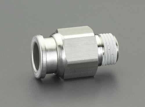 エスコ EA425WA-104 R1/2x10mm ユニオン(ハーフ/ステンレス製) 1個 （ご注文単位1個）【直送品】