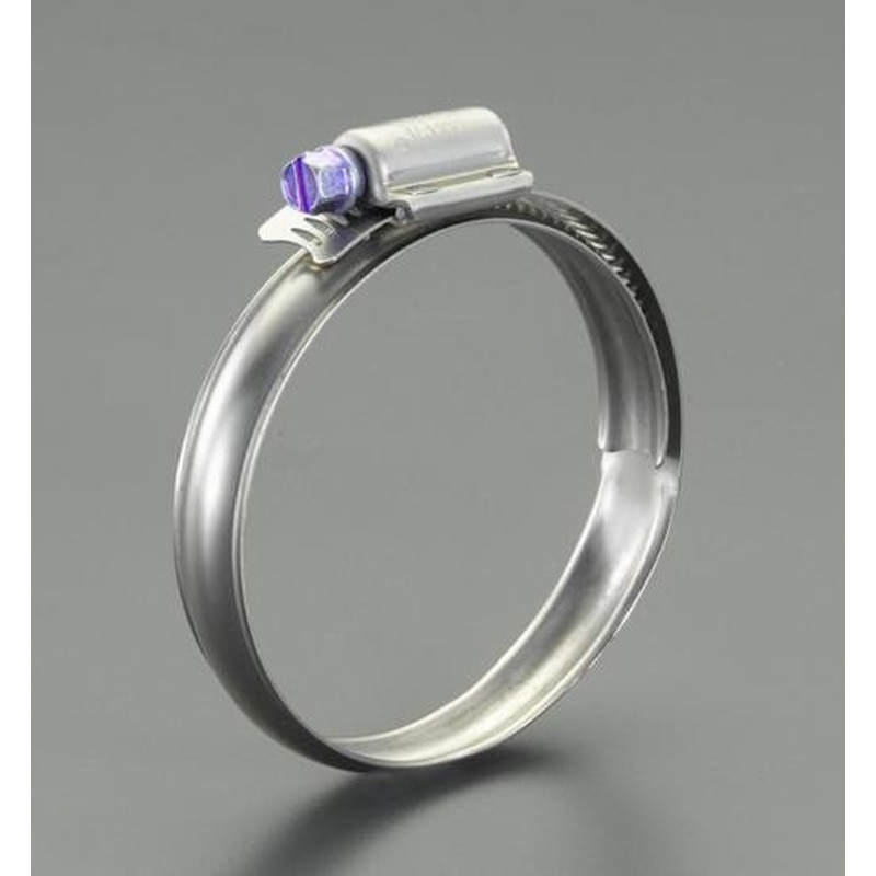 エスコ EA463CR-55 40-52mmスーパーシールホースクランプ 1個（ご注文単位1個）【直送品】