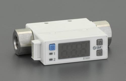 エスコ EA153SH-102 Rc 1/4/2.0-100L/min フロースイッチ(デジタル) 1個 （ご注文単位1個）【直送品】