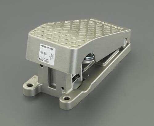 エスコ EA153SJ-2 R1/4足踏スイッチ(3方向) 1個 （ご注文単位1個）【直送品】