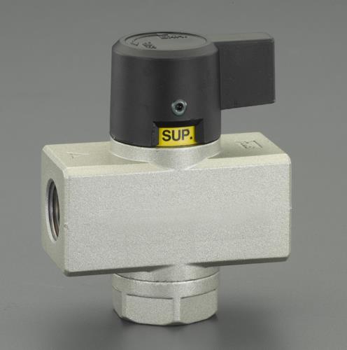 エスコ EA153SJ-63 Rc1/2ハンドバルブ 1個 （ご注文単位1個）【直送品】