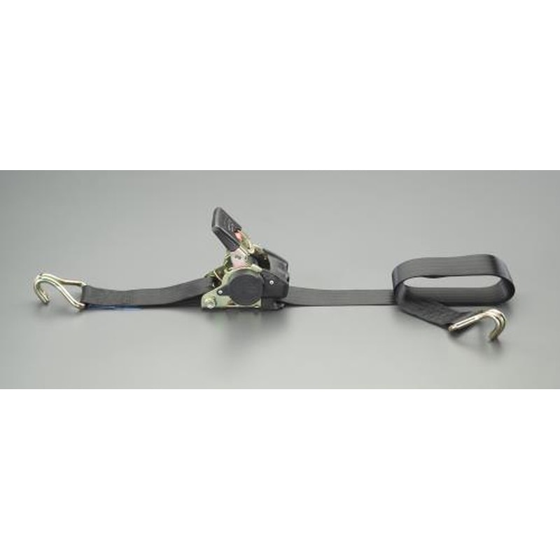 エスコ EA982AA-16 25mmx1.8m/300kgベルト荷締機(自動巻取式) 1個（ご注文単位1個）【直送品】
