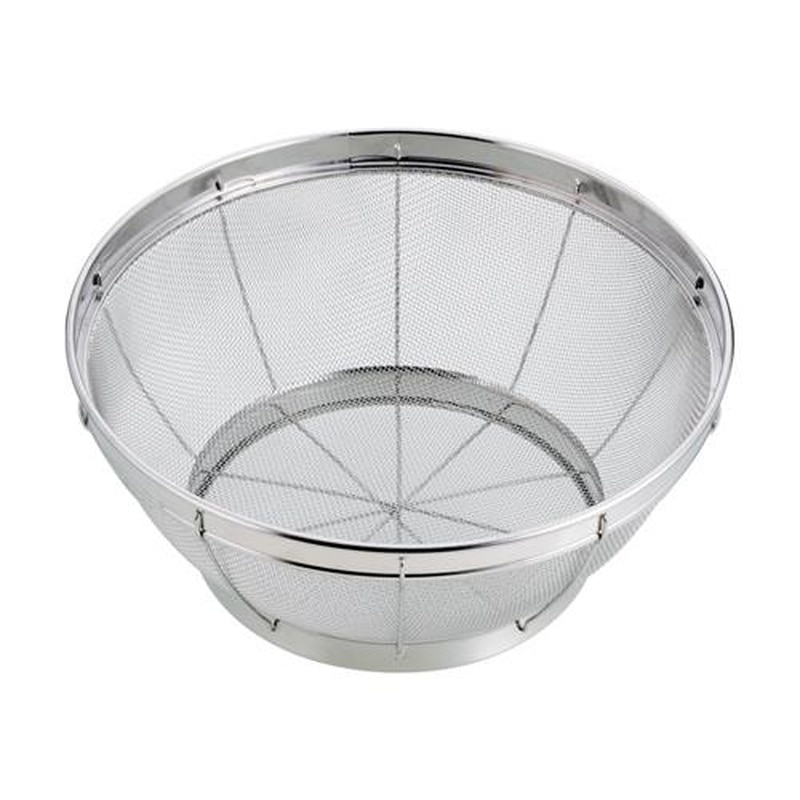 エスコ EA992CN-33A φ220x105mm洗浄ざる(ステンレス製) 1個(ご注文単位1個)【直送品】