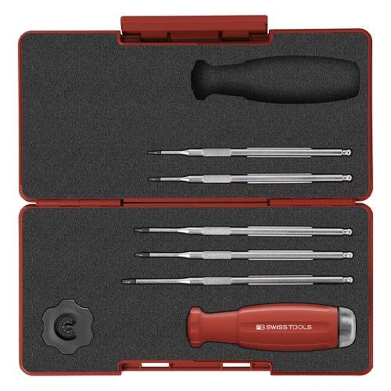 エスコ EA723PB-40A 1.0-5.0Nmトルクドライバーセット(TORX・ツバ付ビット) 1個(ご注文単位1個)【直送品】