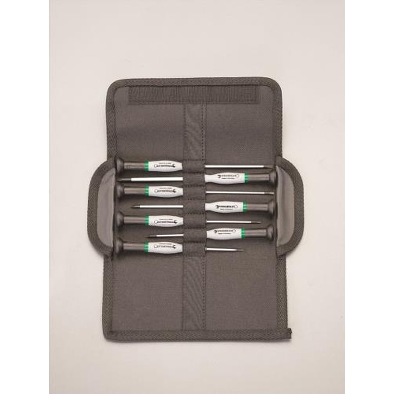 エスコ EA560SD-1 7本組［＋-]ドライバー(精密用) 1個（ご注文単位1個）【直送品】