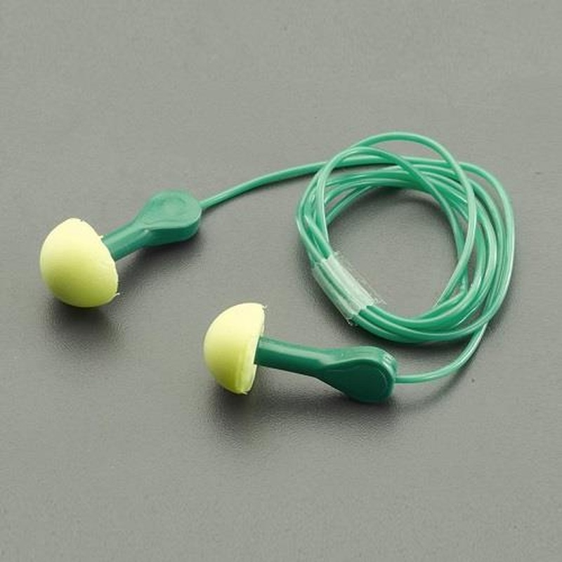 エスコ EA800VS-1B 耳栓(コード付・10組) 1個(ご注文単位1個)【直送品】