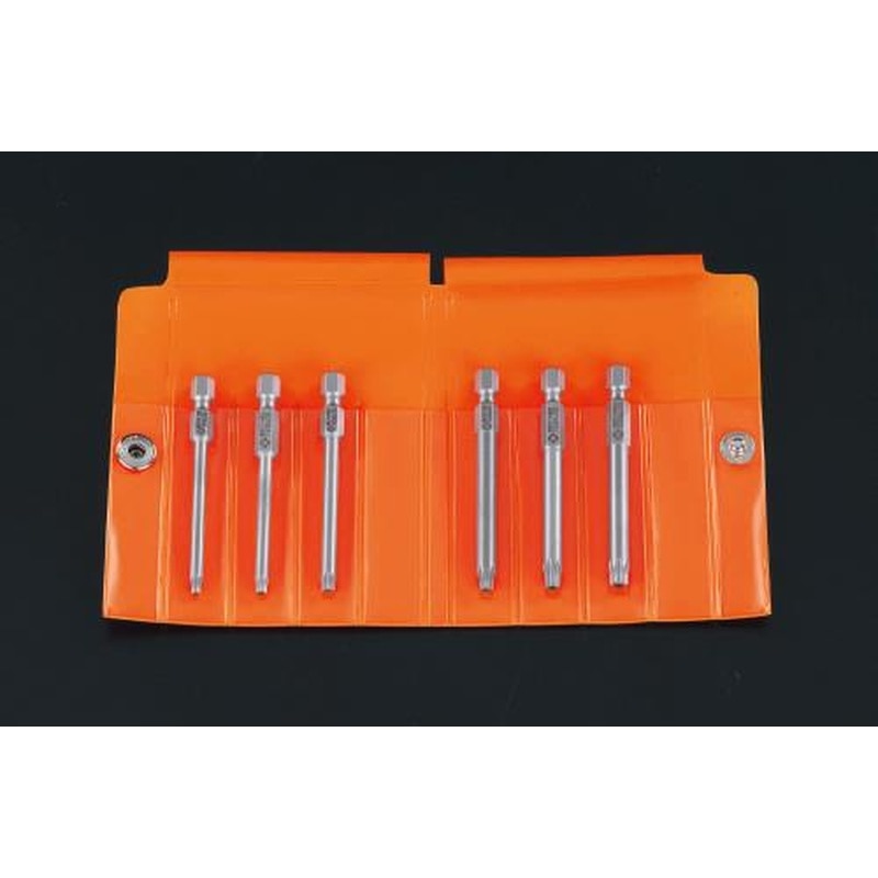 エスコ EA611GV 6本組/T10-T30［BoreTorx]ドライバービット 1個（ご注文単位1個）【直送品】
