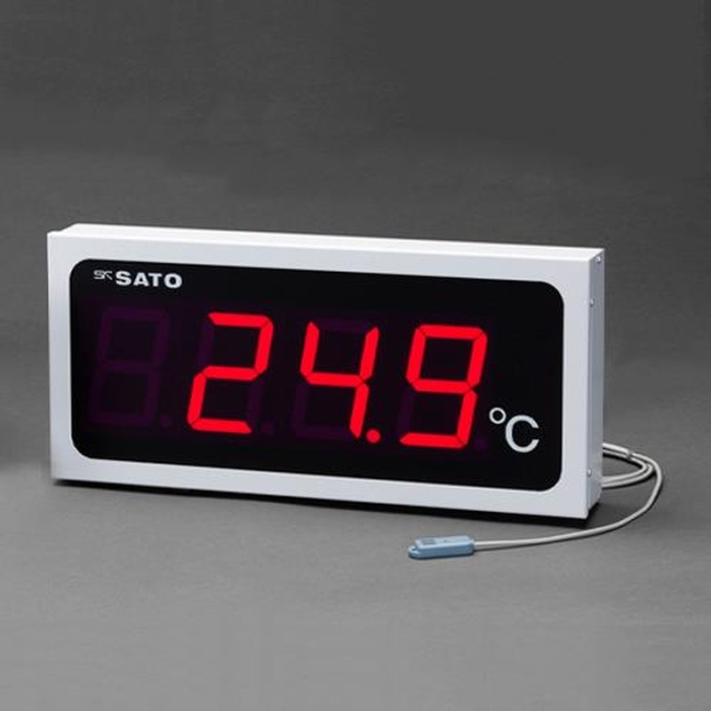 エスコ EA728AD-20A 463x213mm大型デジタル温度計 1個（ご注文単位1個）【直送品】