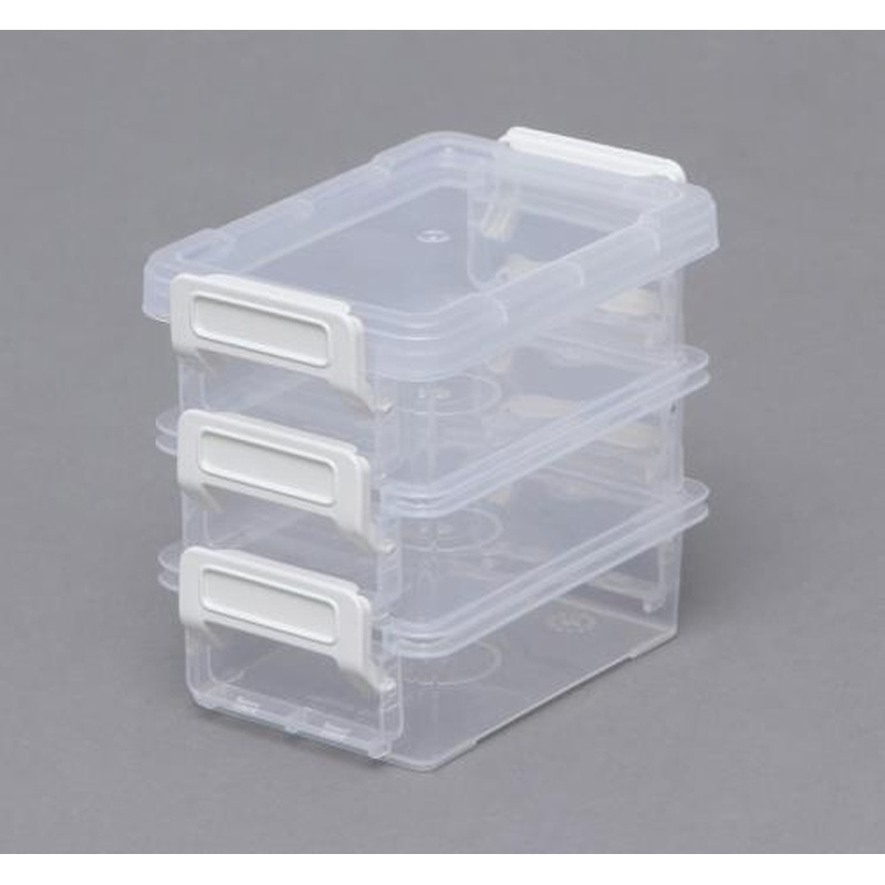 エスコ EA508kg-2A 123x82x44mm連結ケース(3個) 1個（ご注文単位1個）【直送品】