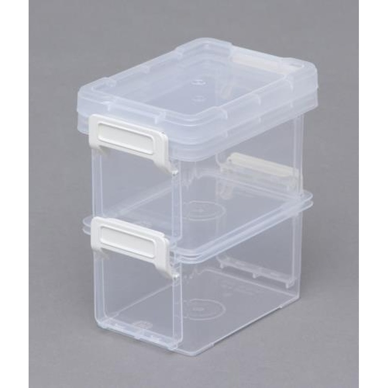 エスコ EA508kg-3A 123x82x70mm連結ケース(2個) 1個（ご注文単位1個）【直送品】