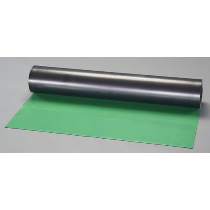 エスコ EA997RX-138A 1.0x10m/2mm導電ラバーシート(静電気防止) 1個(ご注文単位1個)【直送品】