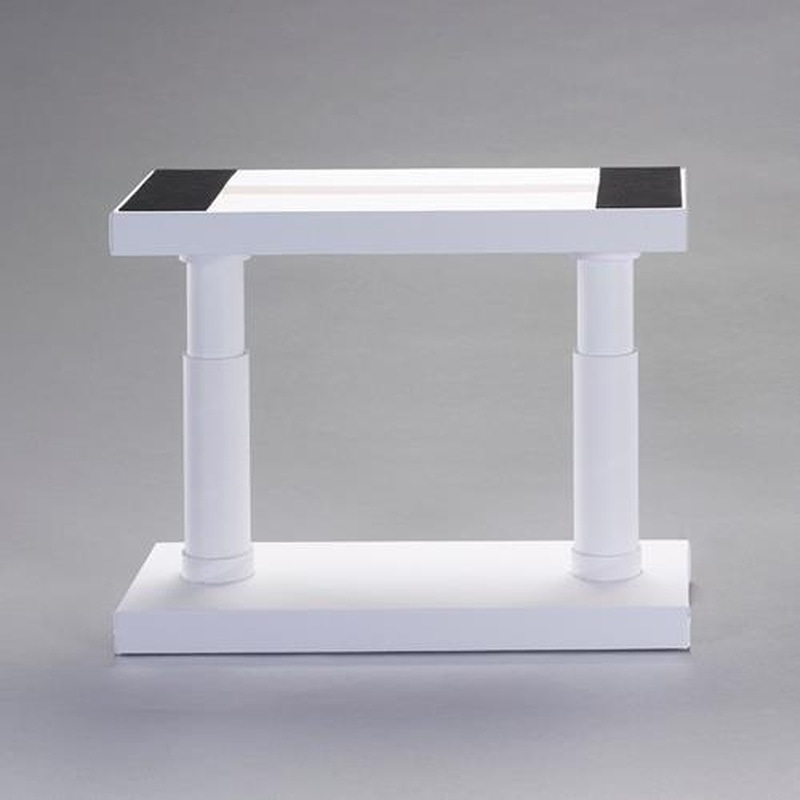 エスコ EA979CV-23 400-600mm家具転倒防止ポール(ホワイト) 1個(ご注文単位1個)【直送品】