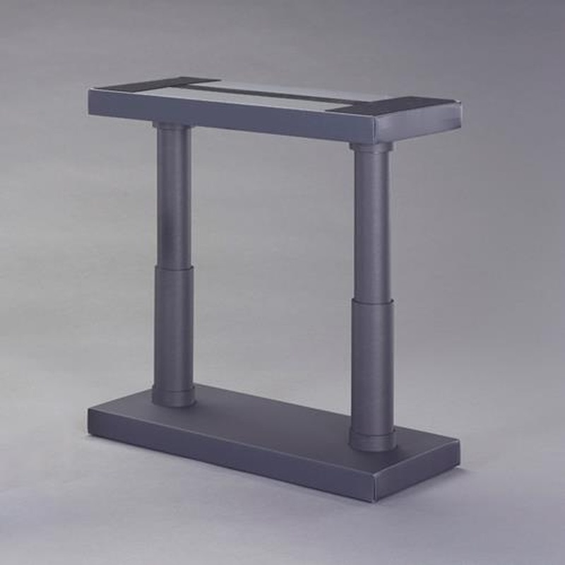 エスコ EA979CV-24 400-600mm家具転倒防止ポール(ブラック) 1個(ご注文単位1個)【直送品】