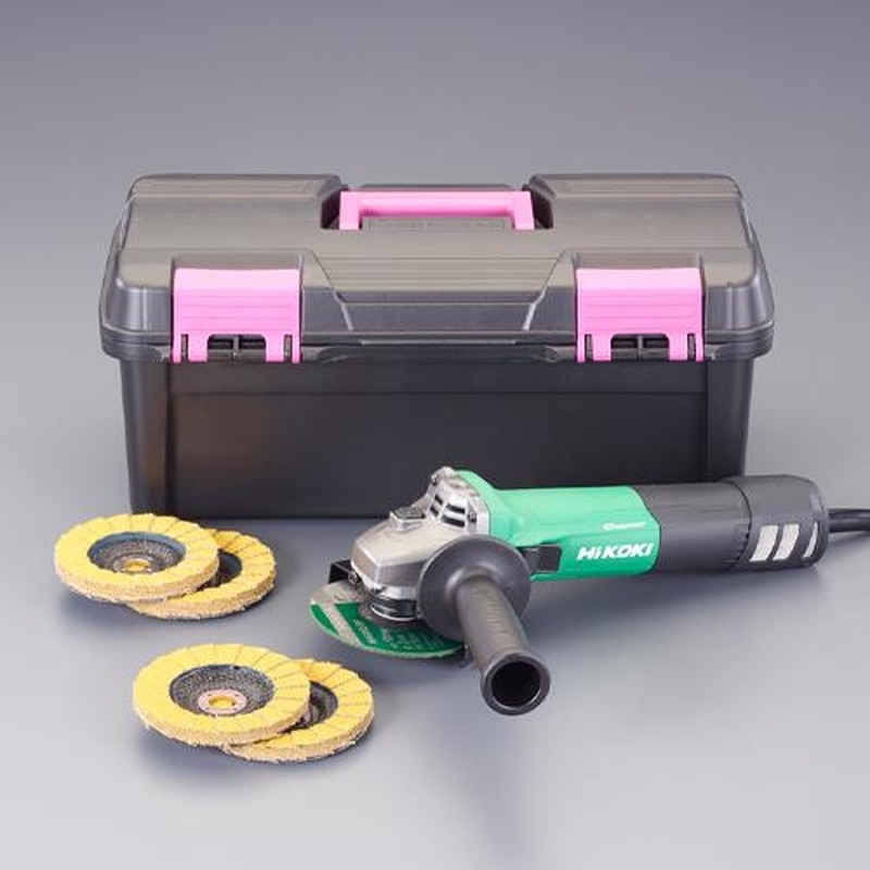 エスコ EA809BE-40A 100mm/1050Wディスクグラインダーセット 1個(ご注文単位1個)【直送品】