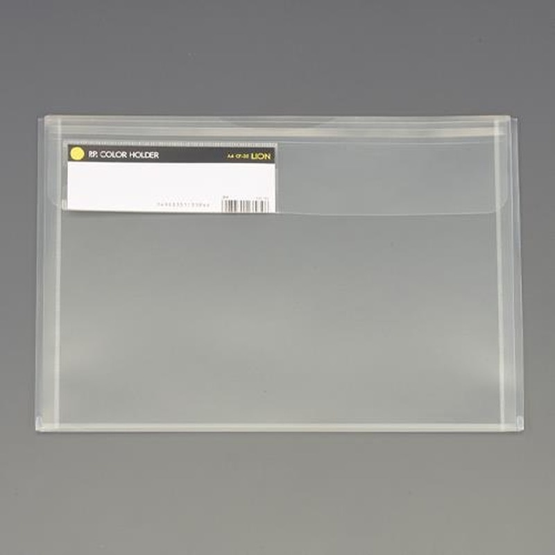 エスコ EA762CB-84B A4PPクリアーホルダー(クリアー/5枚) 1個（ご注文単位1個）【直送品】